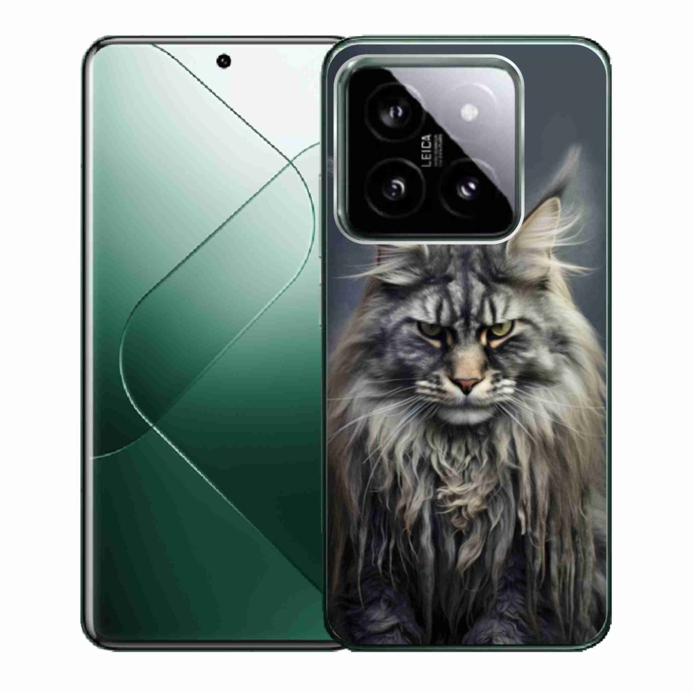 Gelový kryt mmCase na Xiaomi 14 - kočíčí pohled 4