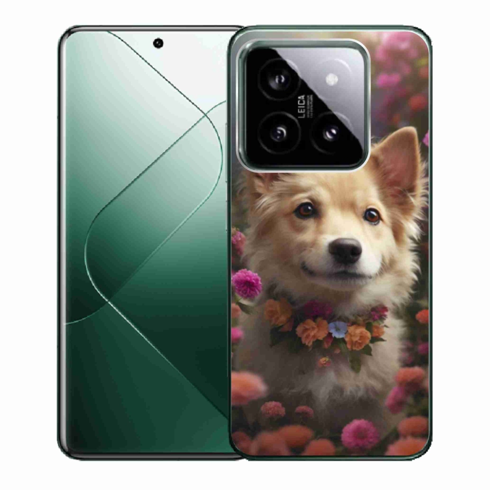 Gelový kryt mmCase na Xiaomi 14 - německý špic