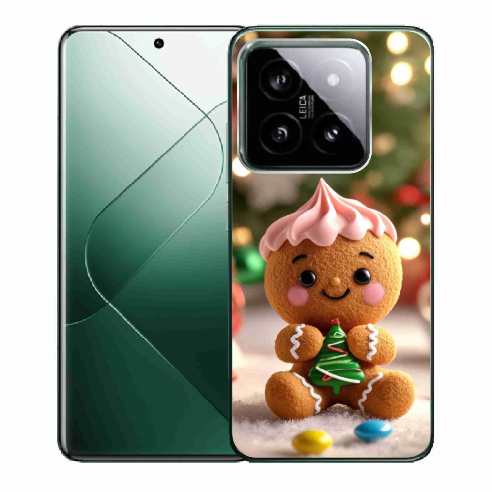 Gelový kryt mmCase na Xiaomi 14 - perníček