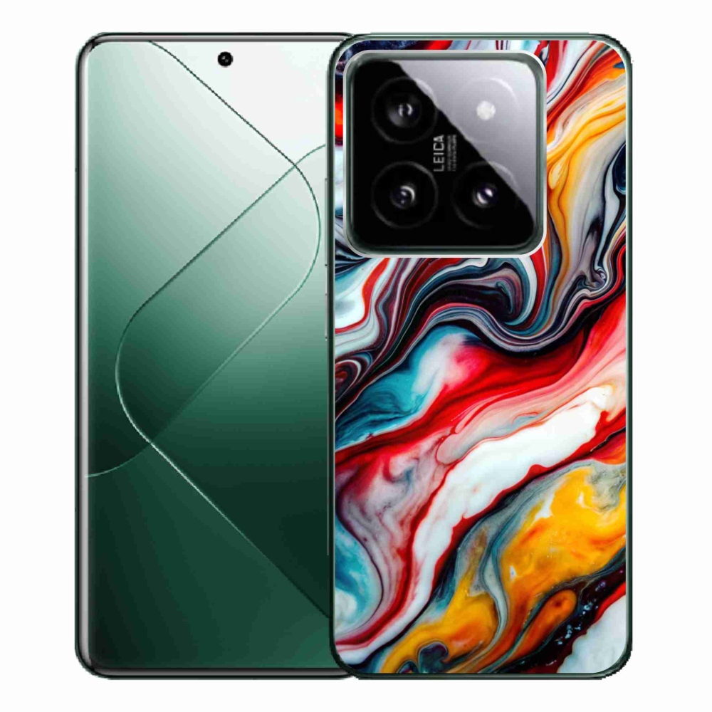 Gelový kryt mmCase na Xiaomi 14 Pro - abstraktní motiv 35