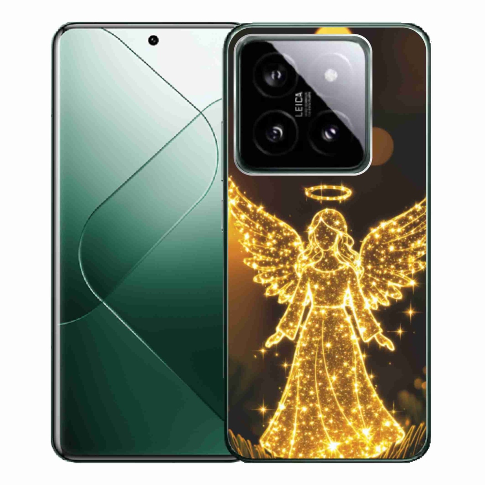 Gelový kryt mmCase na Xiaomi 14 Pro - anděl