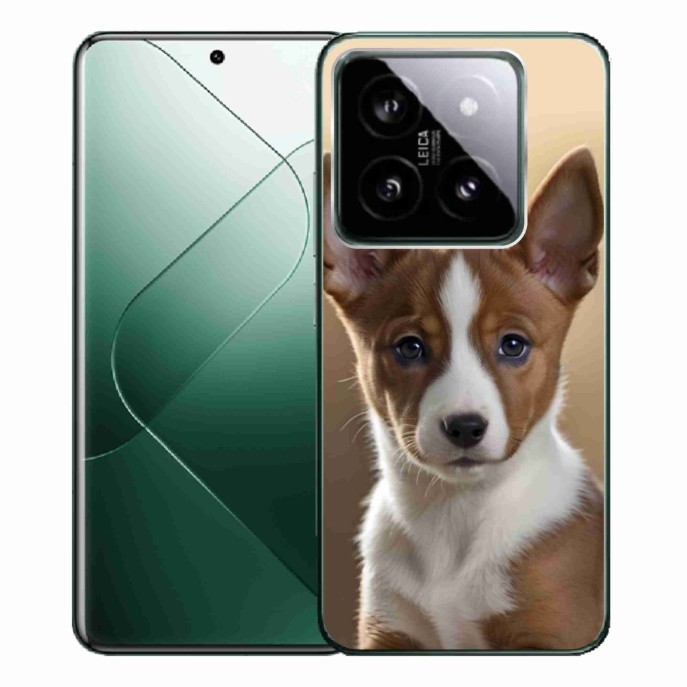 Gelový kryt mmCase na Xiaomi 14 Pro - basenji