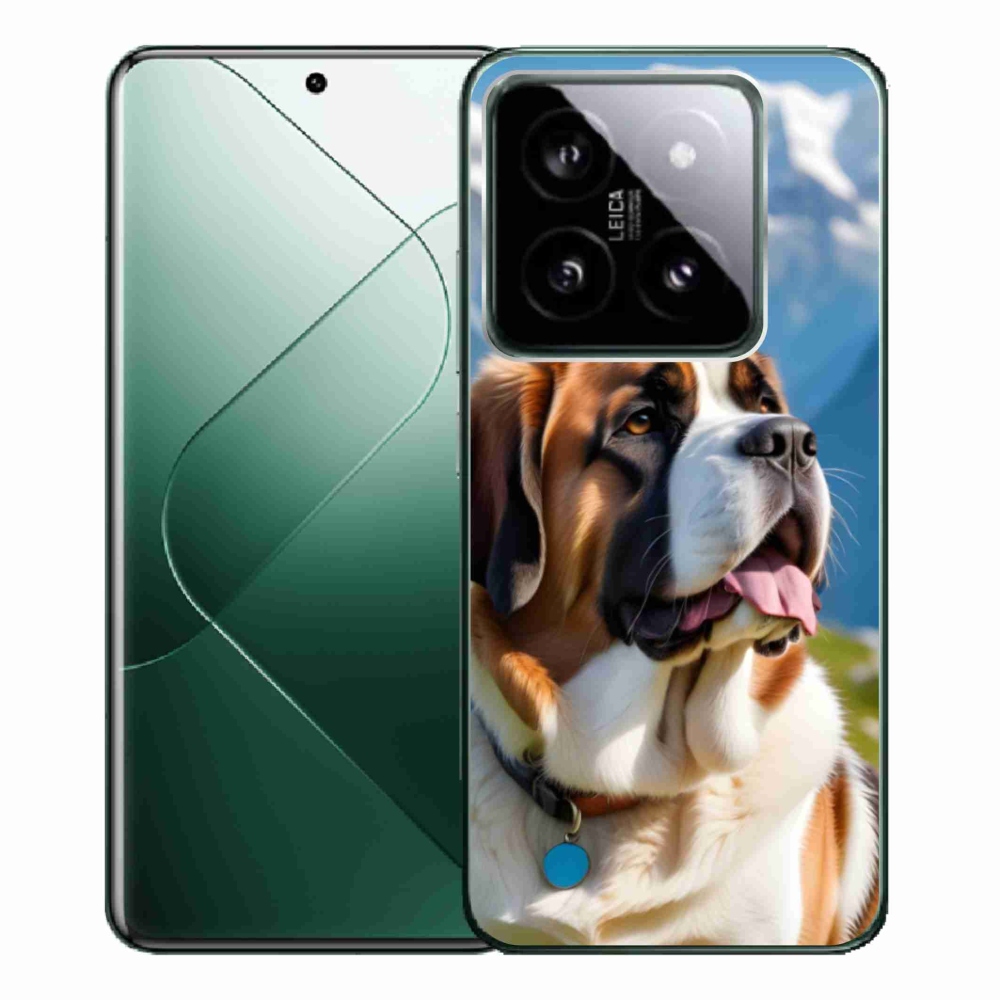 Gelový kryt mmCase na Xiaomi 14 Pro - bernardýn