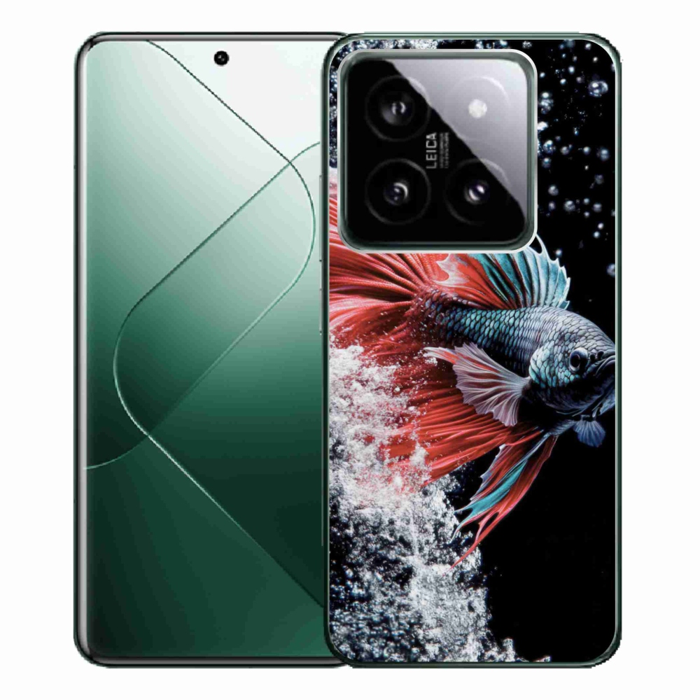 Gelový kryt mmCase na Xiaomi 14 Pro - bojovnice pestrá