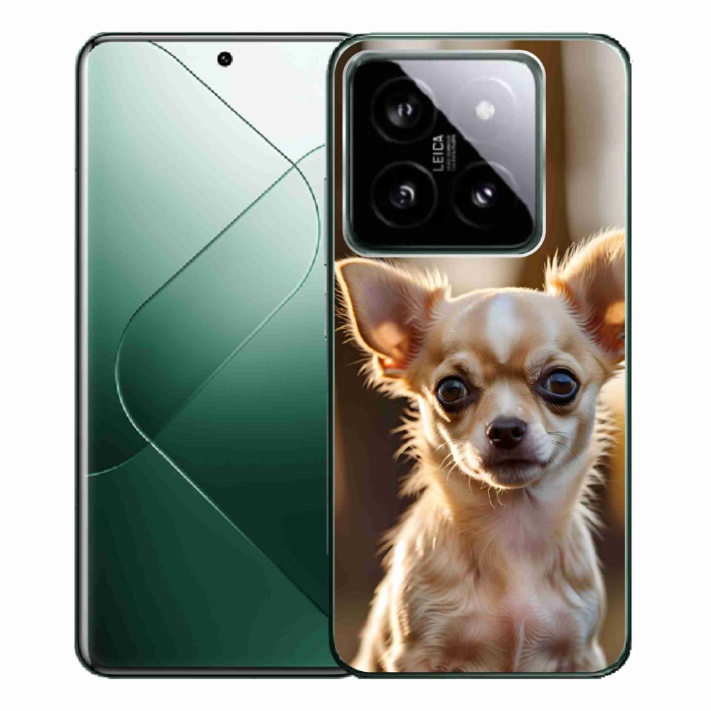 Gelový kryt mmCase na Xiaomi 14 Pro - čivava 6