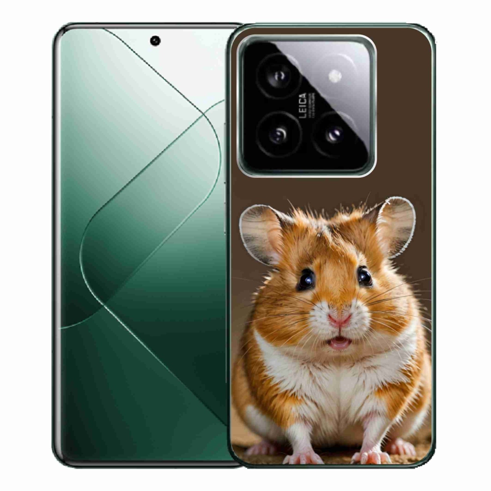 Gelový kryt mmCase na Xiaomi 14 Pro - křeček