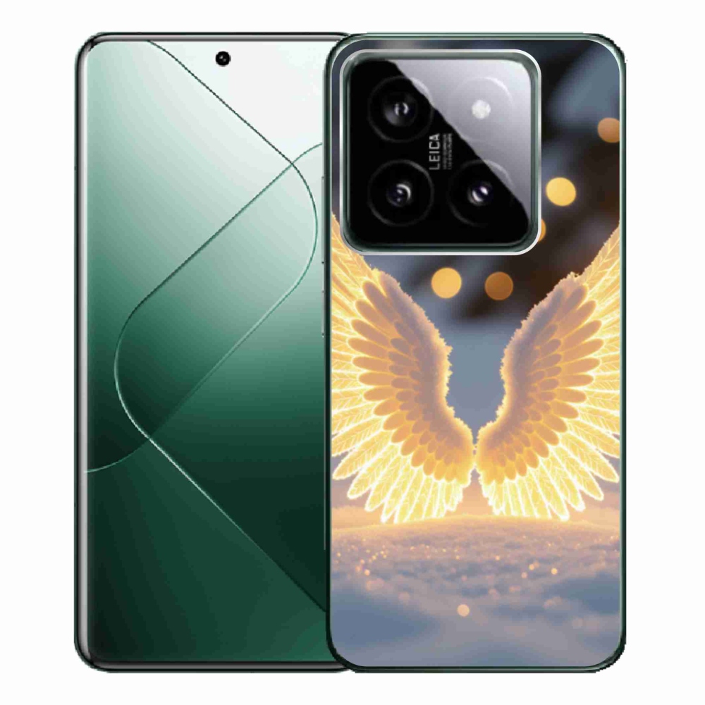 Gelový kryt mmCase na Xiaomi 14 Pro - křídla