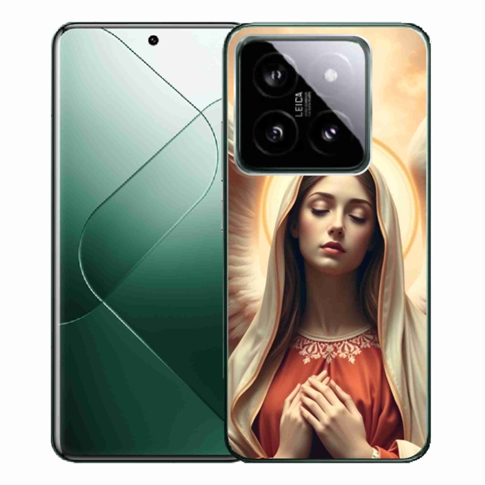 Gelový kryt mmCase na Xiaomi 14 Pro - náboženský motiv