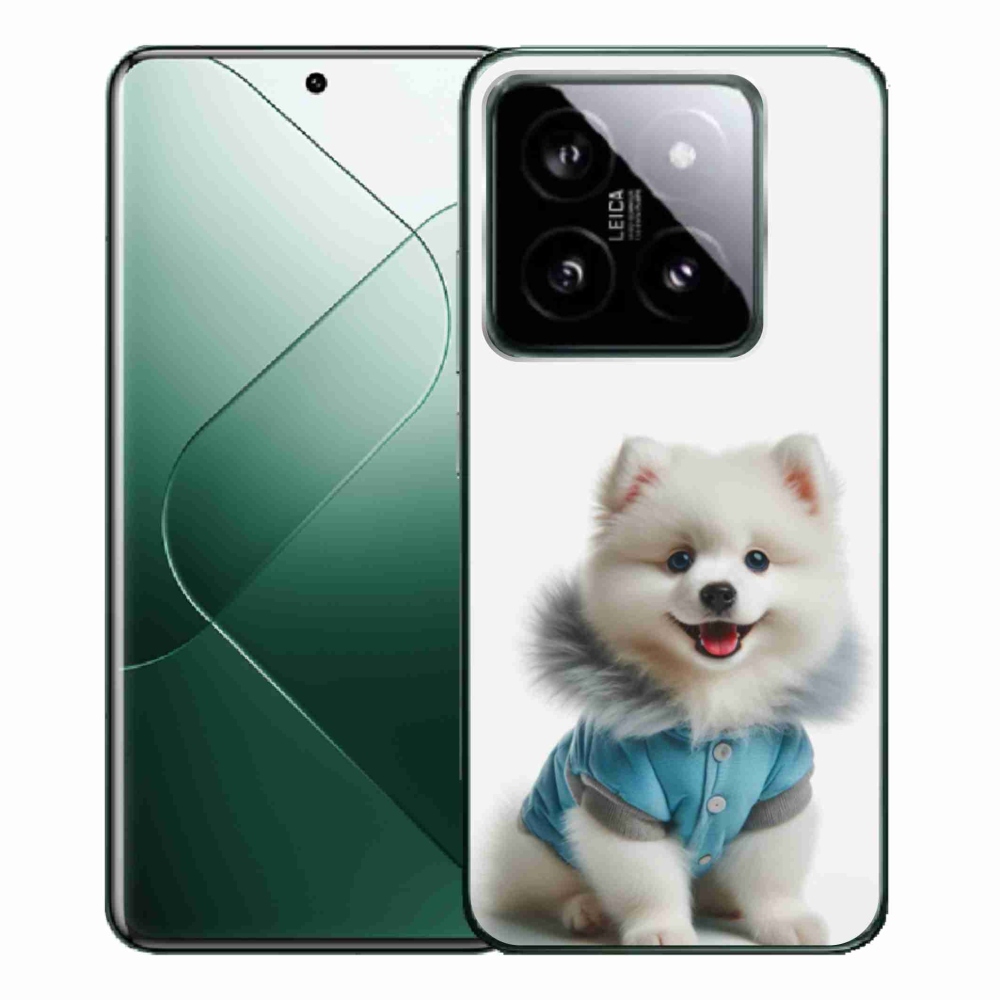 Gelový kryt mmCase na Xiaomi 14 Pro - pomeranian