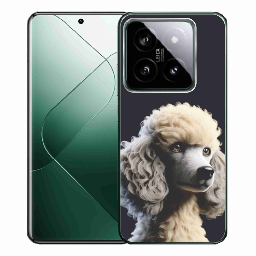 Gelový kryt mmCase na Xiaomi 14 Pro - pudl