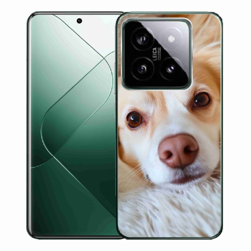 Gelový kryt mmCase na Xiaomi 14 Pro - Roztomilá čivava