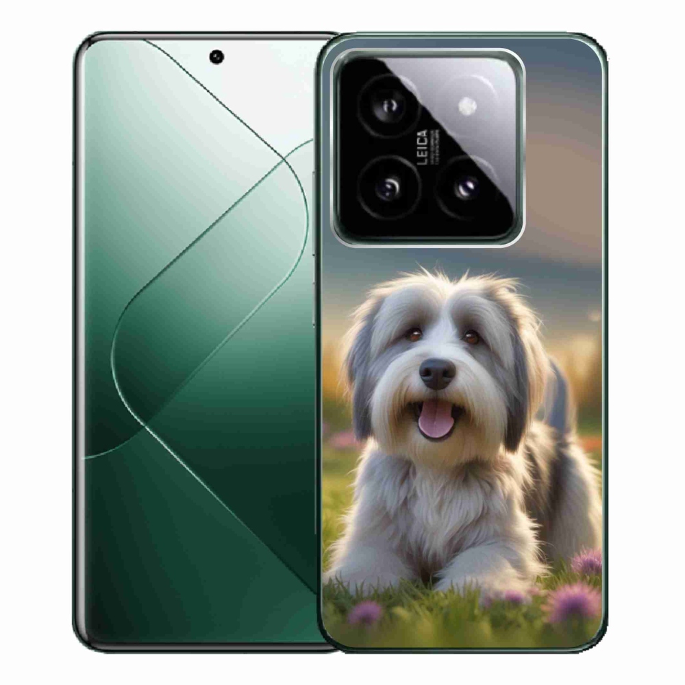 Gelový kryt mmCase na Xiaomi 14 Pro - roztomilý havanský psík