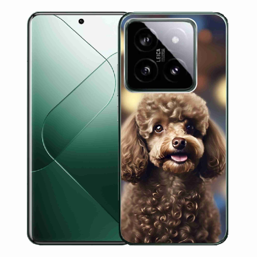 Gelový kryt mmCase na Xiaomi 14 Pro - roztomilý pudl