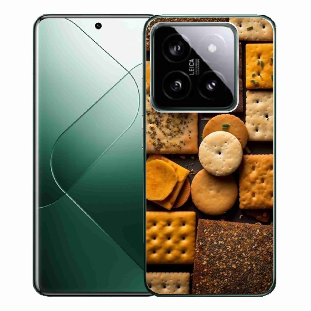 Gelový kryt mmCase na Xiaomi 14 Pro - sušenky