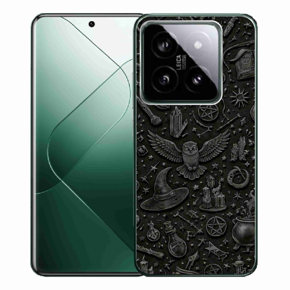 Gelový kryt mmCase na Xiaomi 14 Pro - tmavý magický svět