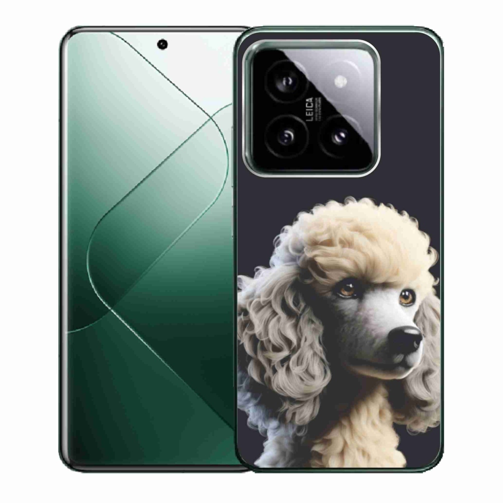Gelový kryt mmCase na Xiaomi 14 - pudl