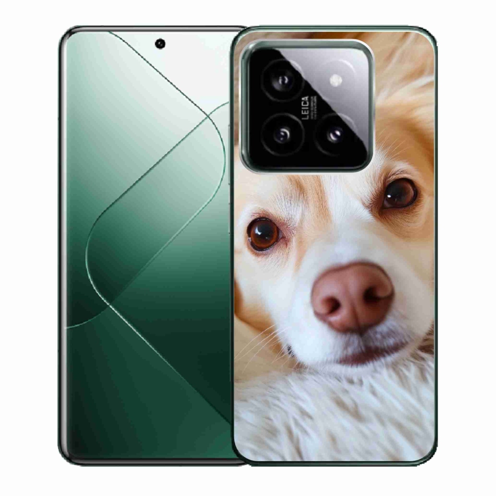 Gelový kryt mmCase na Xiaomi 14 - Roztomilá čivava