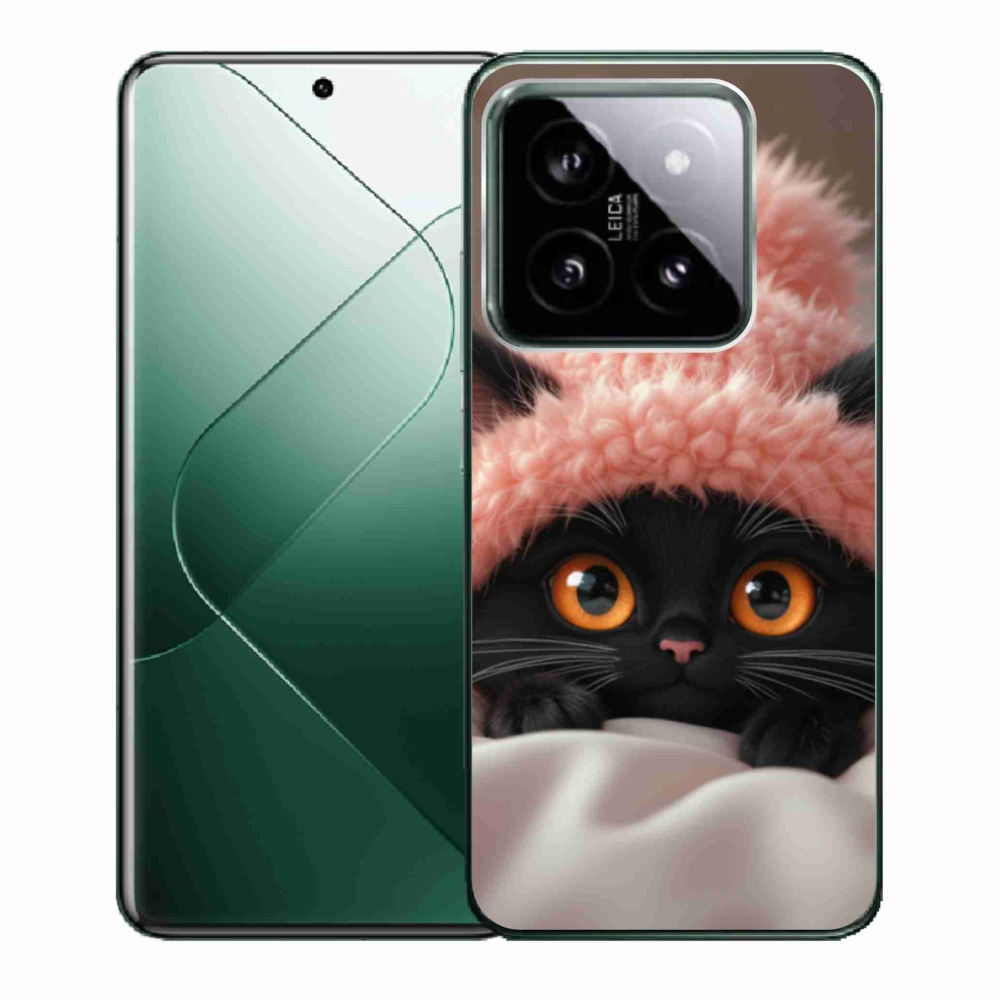 Gelový kryt mmCase na Xiaomi 14 - roztomilé kotě 7