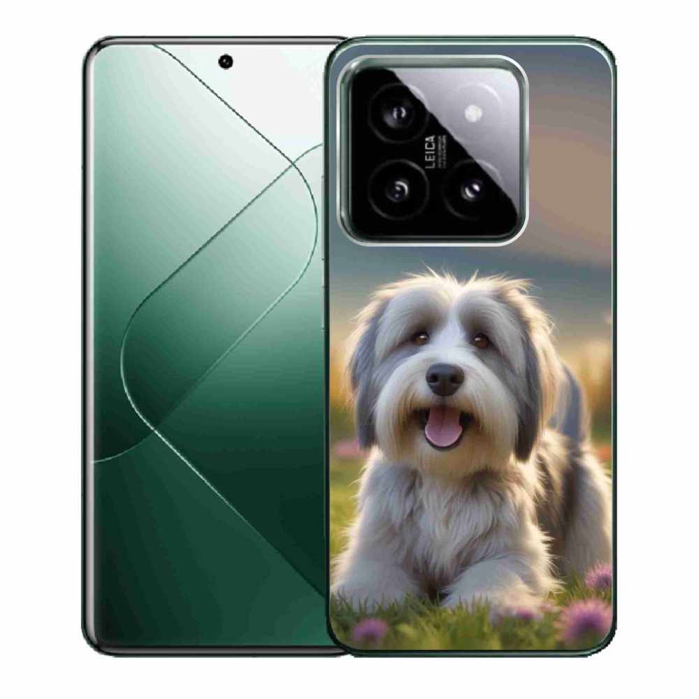 Gelový kryt mmCase na Xiaomi 14 - roztomilý havanský psík