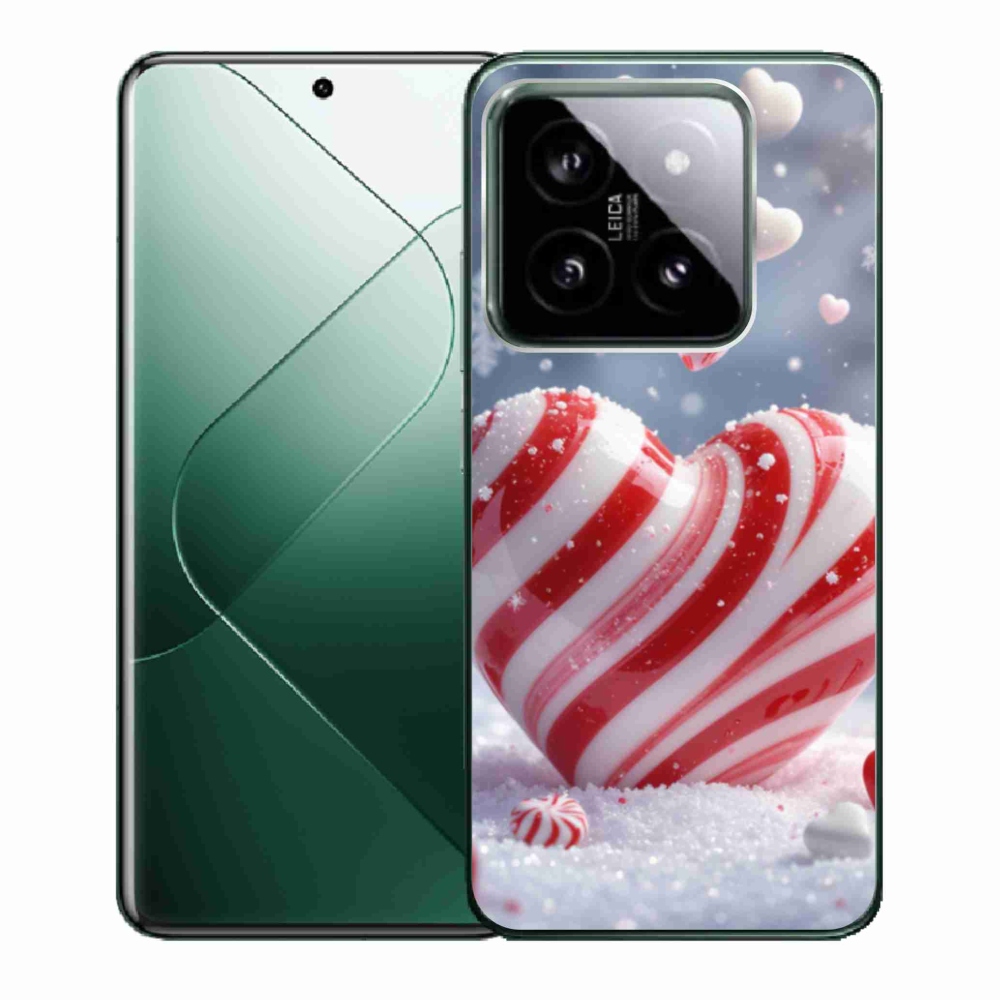 Gelový kryt mmCase na Xiaomi 14 - sladké srdce