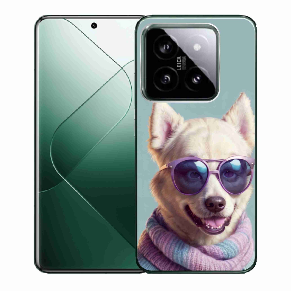 Gelový kryt mmCase na Xiaomi 14 - stylový německý špic