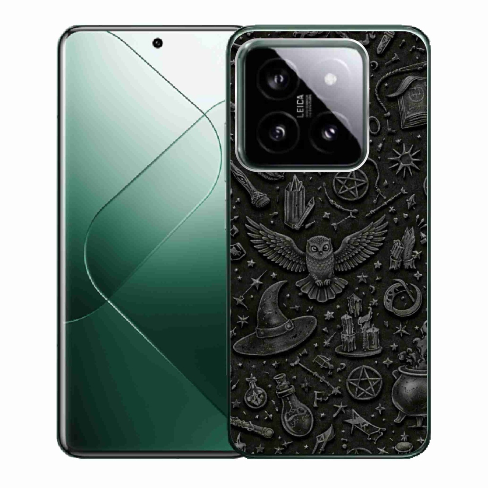 Gelový kryt mmCase na Xiaomi 14 - tmavý magický svět