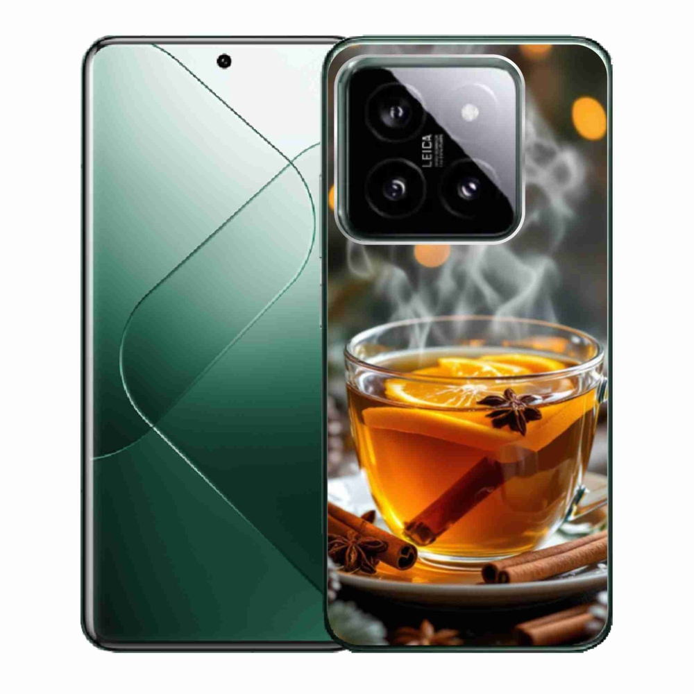 Gelový kryt mmCase na Xiaomi 14 - vánoční punč