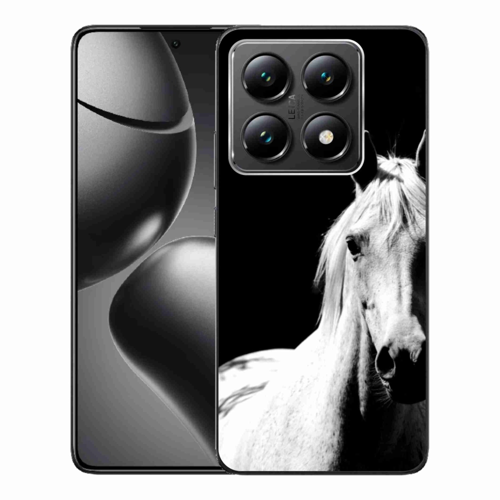 Gelový kryt mmCase na Xiaomi 14T - bílý kůň 5