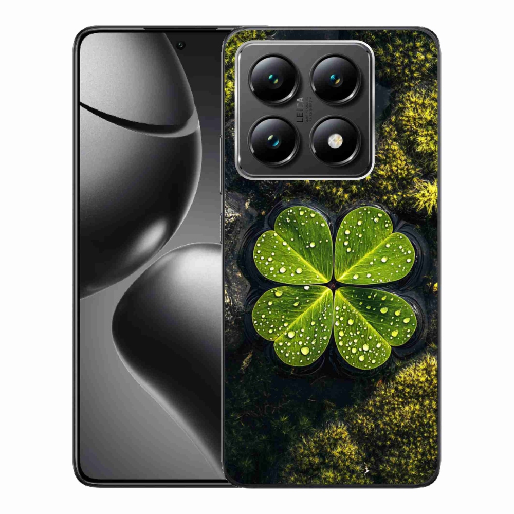 Gelový kryt mmCase na Xiaomi 14T - čtyřlístek