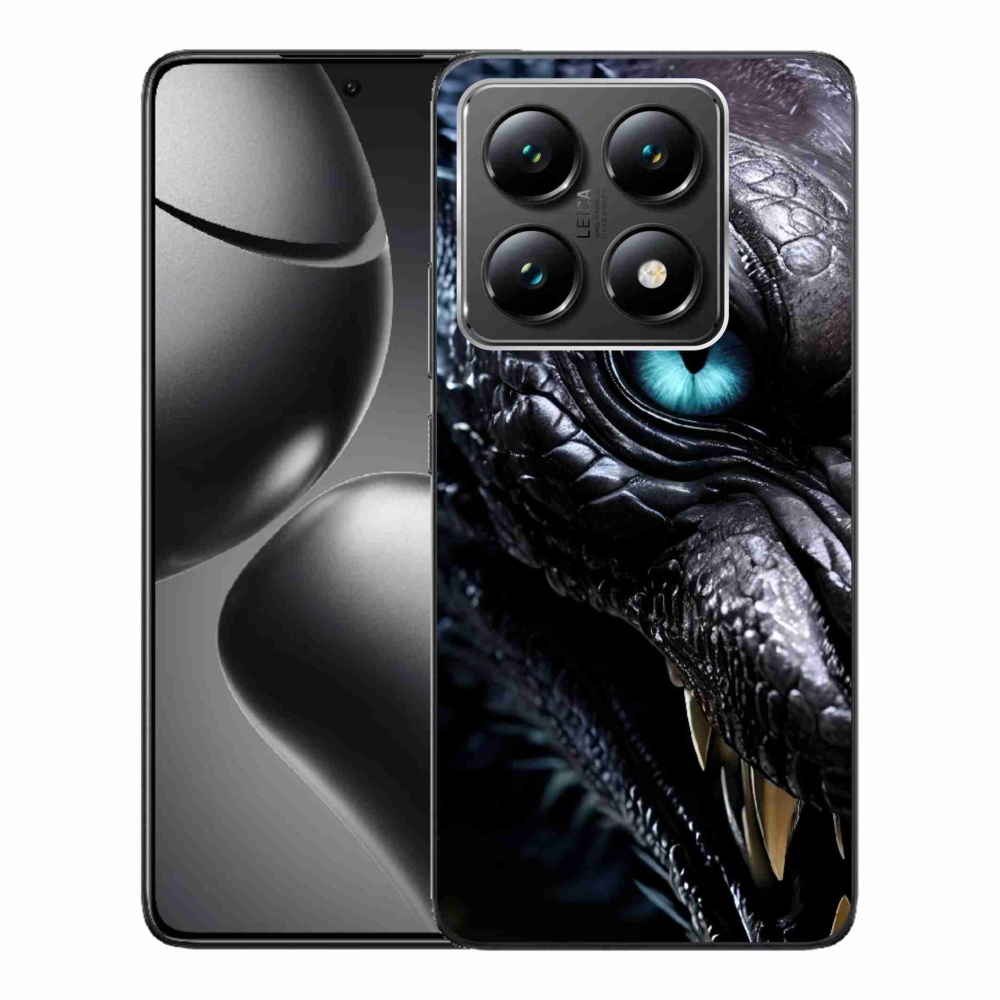 Gelový kryt mmCase na Xiaomi 14T - dračí pohled