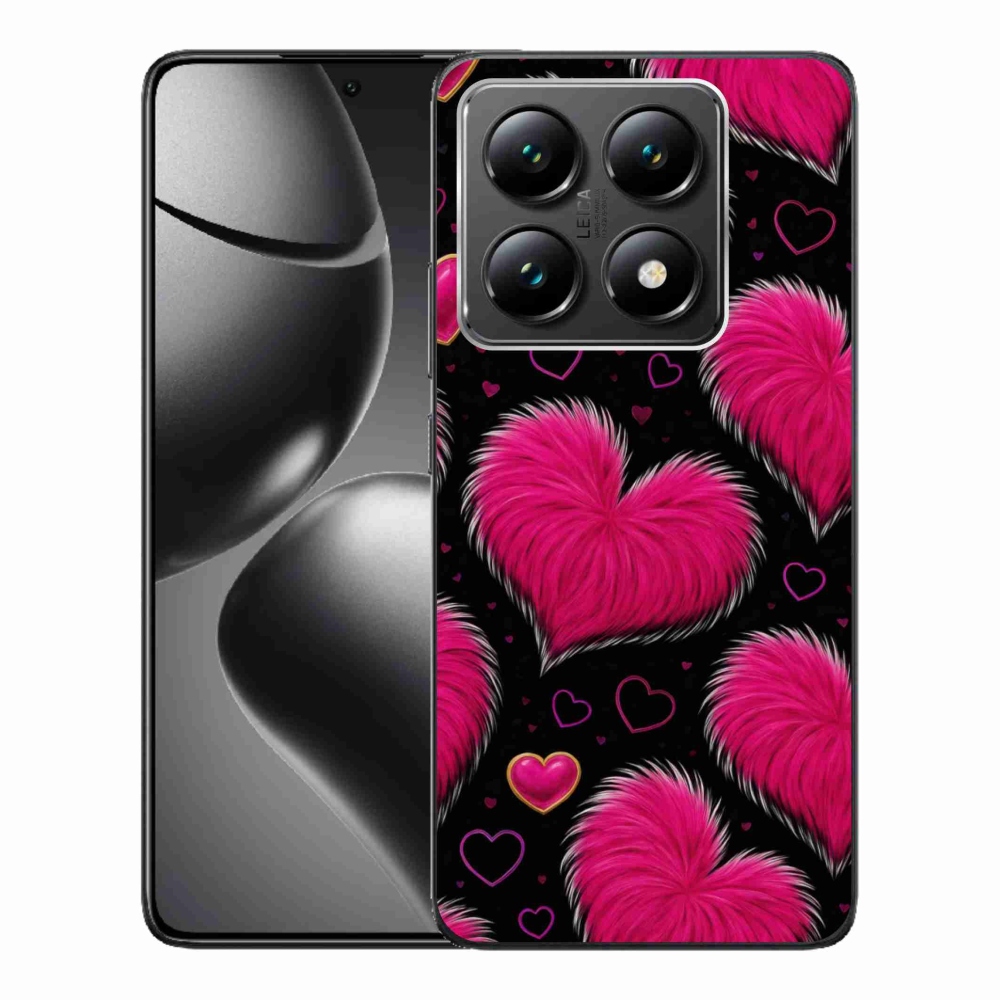 Gelový kryt mmCase na Xiaomi 14T - hebká srdce