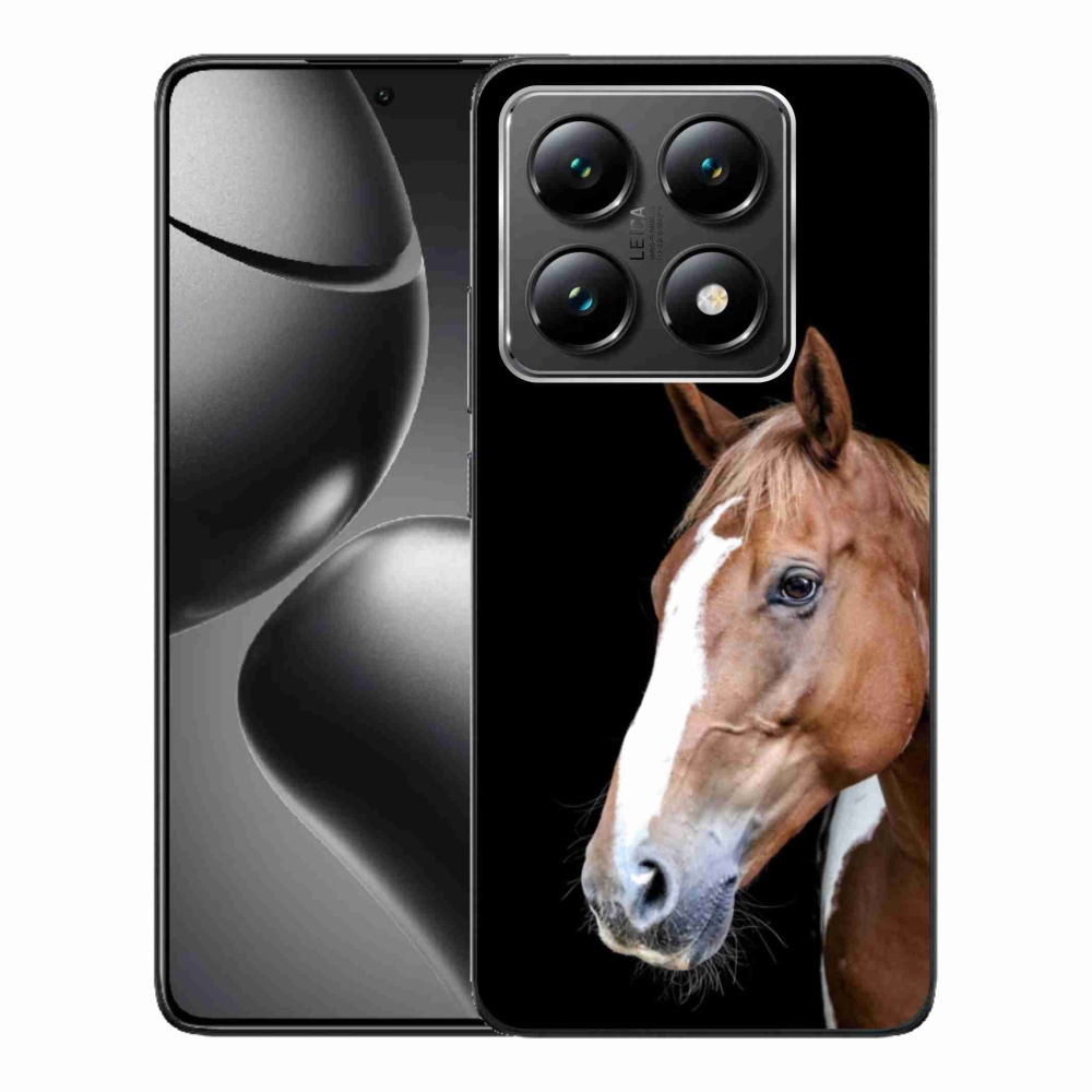Gelový kryt mmCase na Xiaomi 14T - hnědý kůň 3
