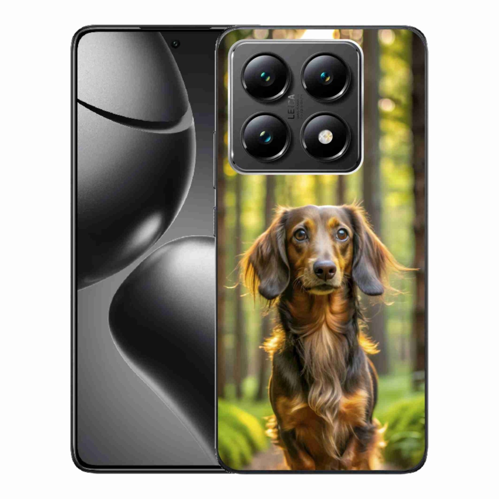 Gelový kryt mmCase na Xiaomi 14T - jezevčík 4