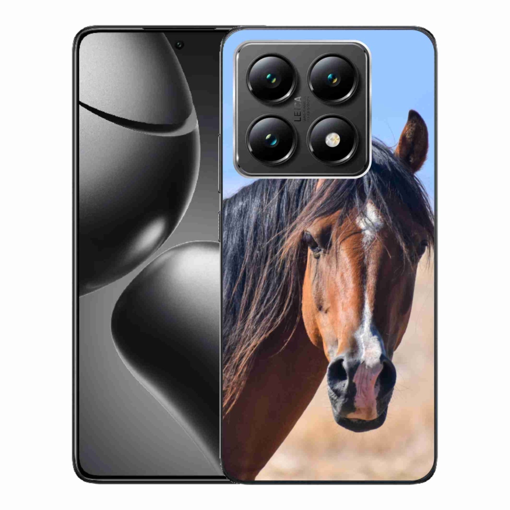 Gelový kryt mmCase na Xiaomi 14T - klidný kůň