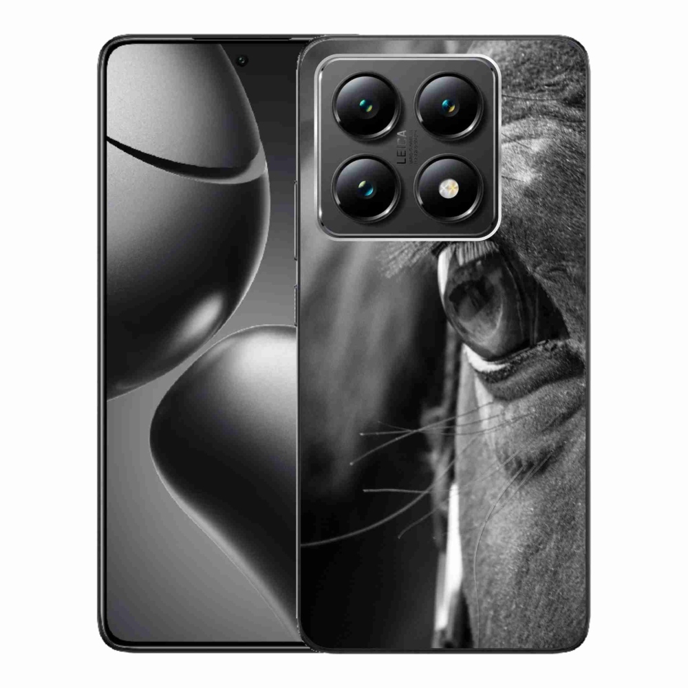 Gelový kryt mmCase na Xiaomi 14T - koňský pohled