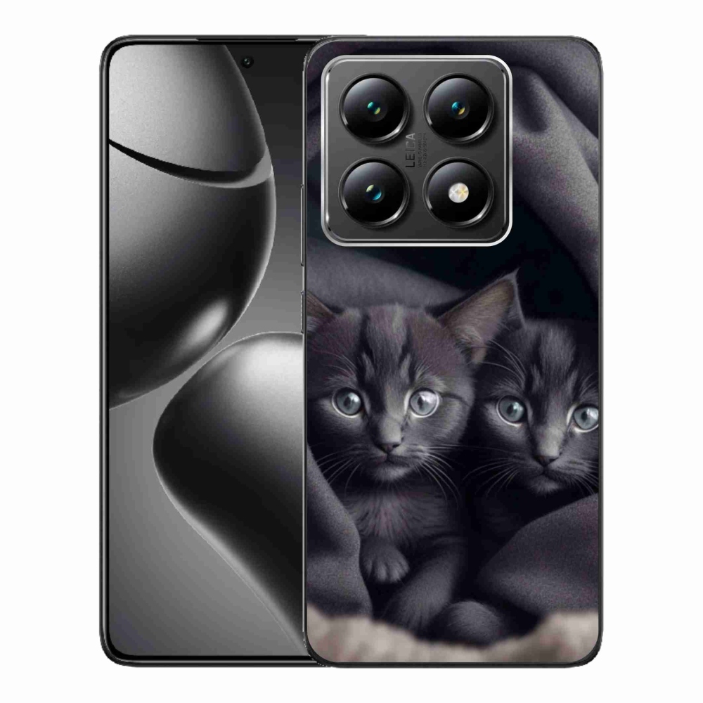 Gelový kryt mmCase na Xiaomi 14T - kočičí duo