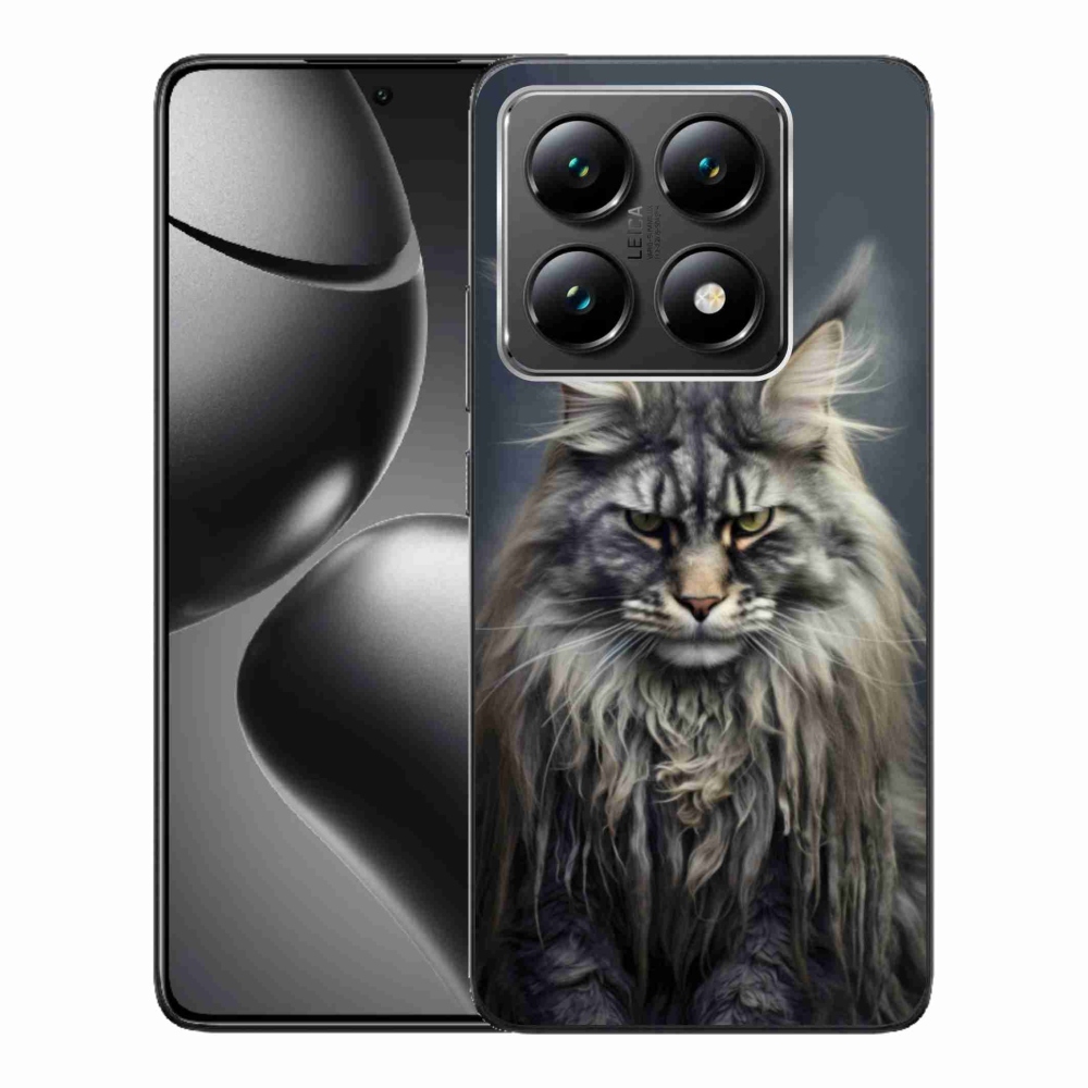 Gelový kryt mmCase na Xiaomi 14T - kočíčí pohled 4