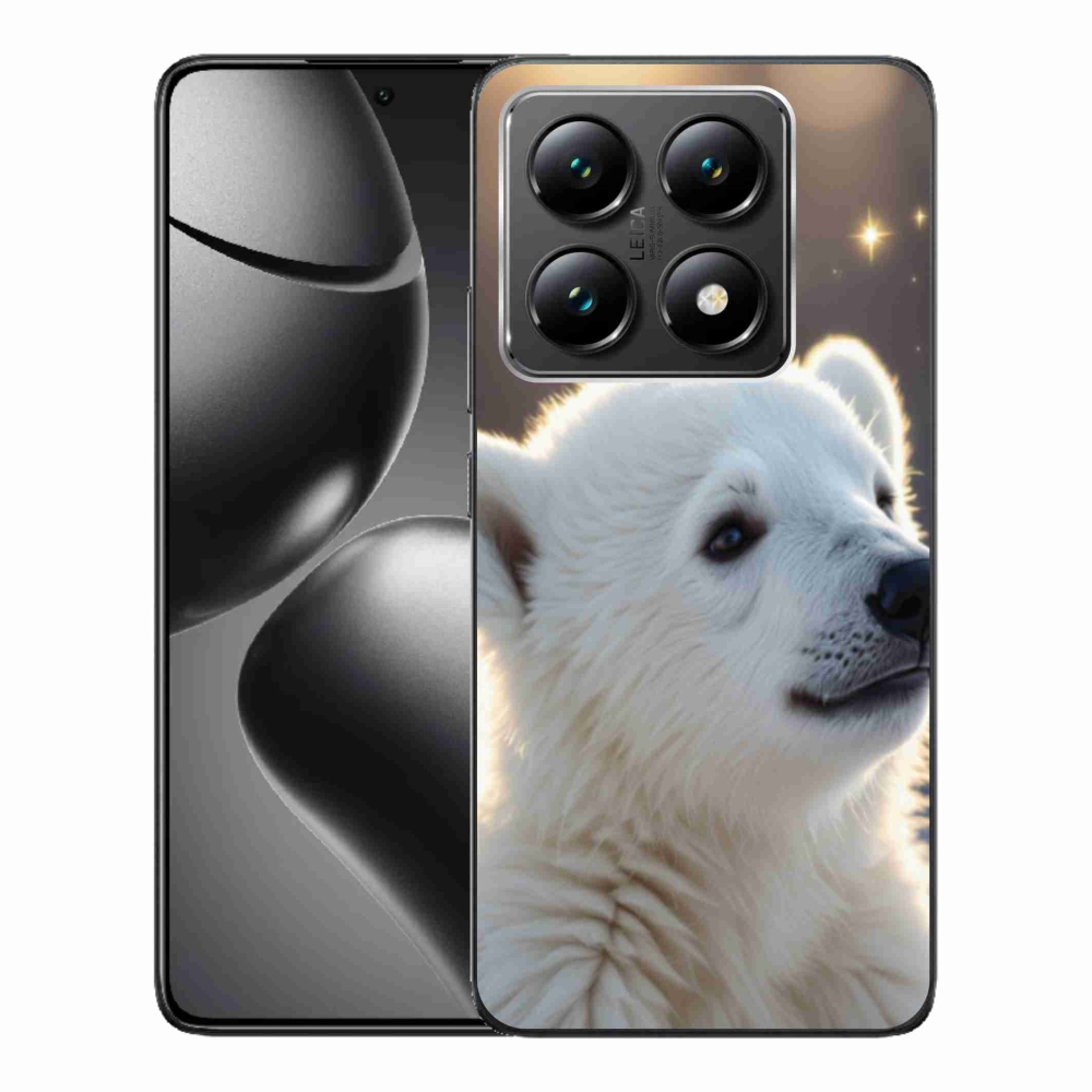 Gelový kryt mmCase na Xiaomi 14T - lední medvěd