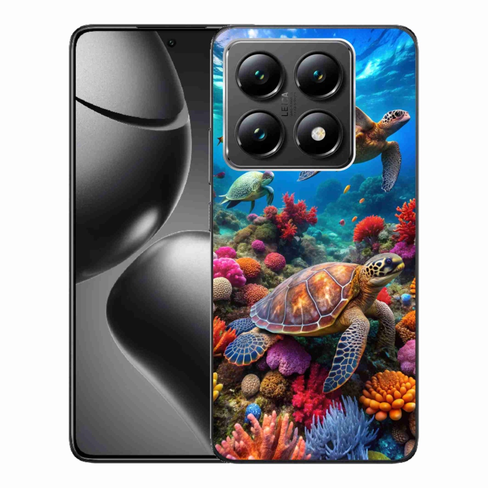 Gelový kryt mmCase na Xiaomi 14T - mořský svět 2