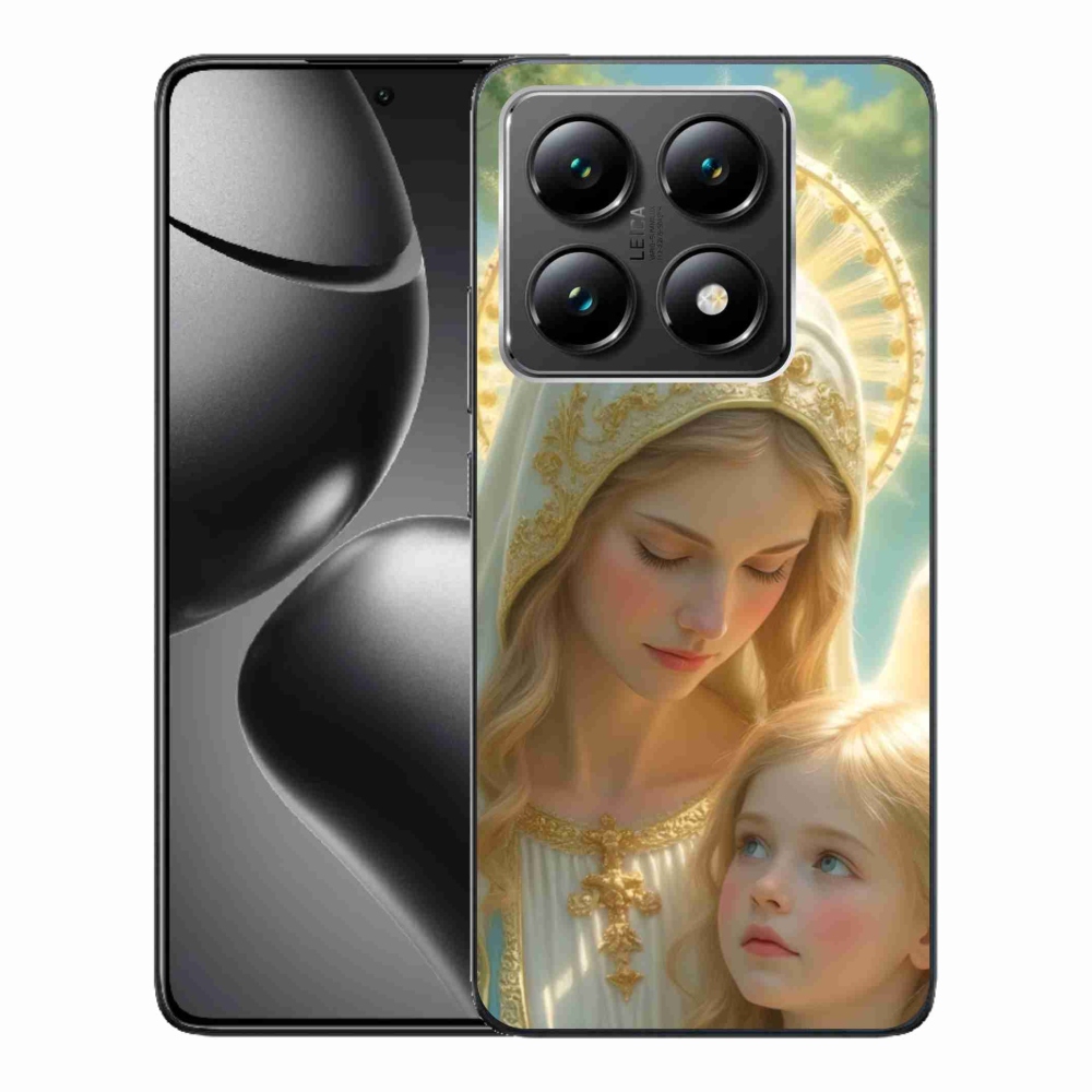 Gelový kryt mmCase na Xiaomi 14T - náboženský motiv 2