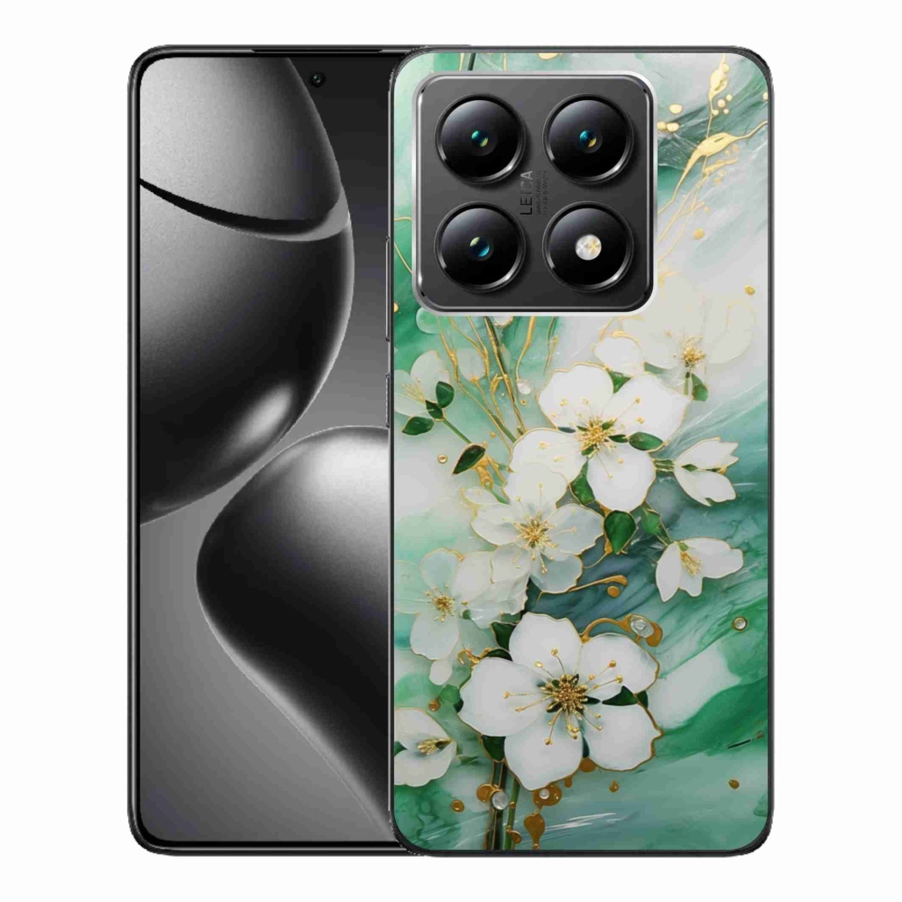 Gelový kryt mmCase na Xiaomi 14T - něžné květy