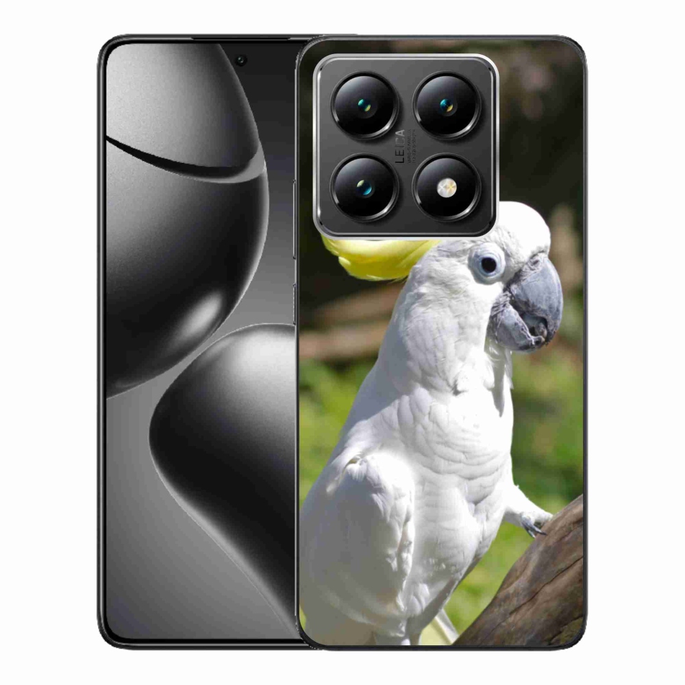 Gelový kryt mmCase na Xiaomi 14T - papoušek kakadu 2