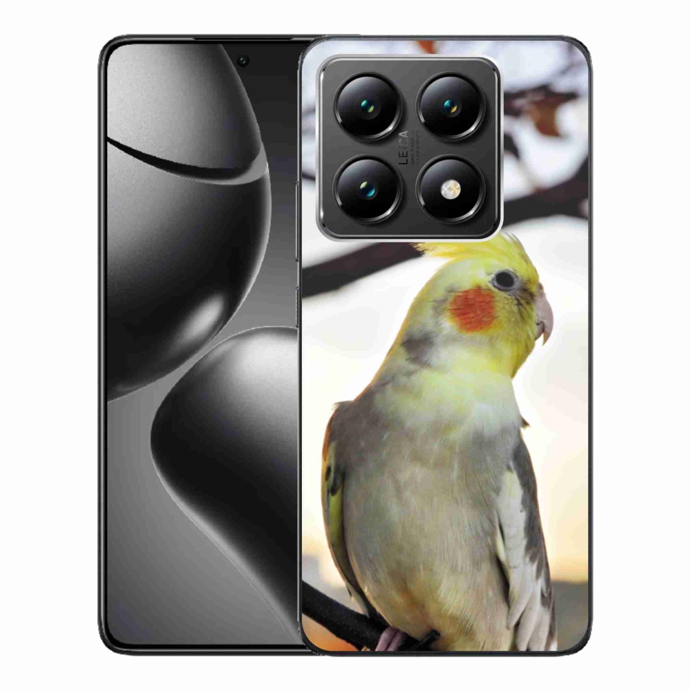 Gelový kryt mmCase na Xiaomi 14T - papoušek korela