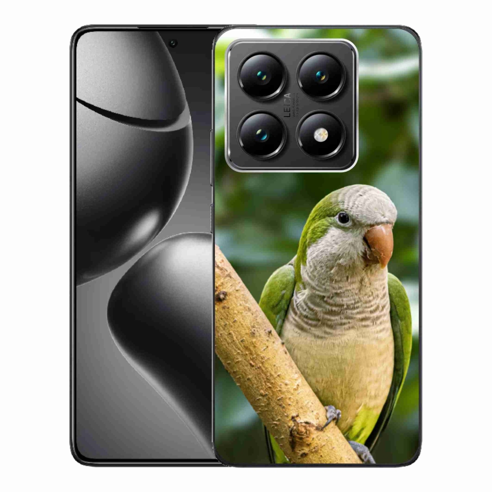 Gelový kryt mmCase na Xiaomi 14T - papoušek mníšek
