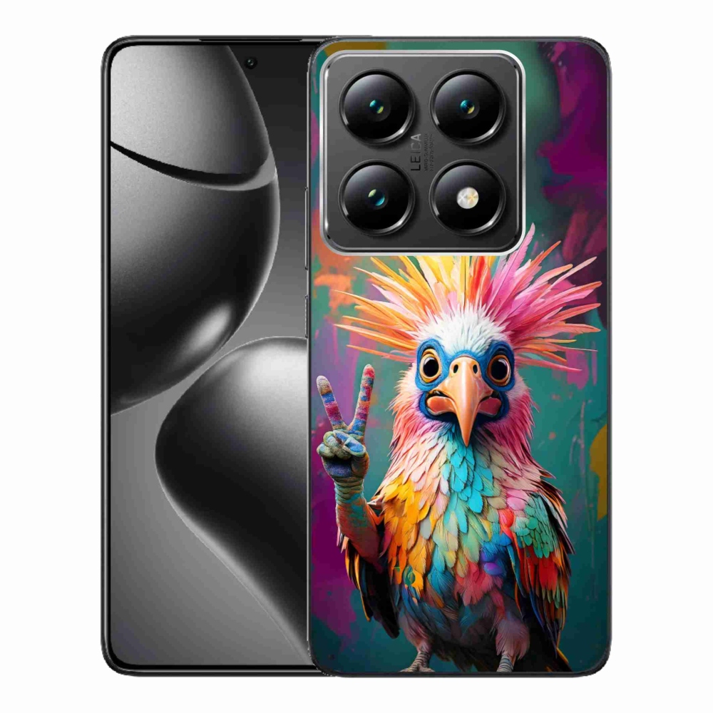 Gelový kryt mmCase na Xiaomi 14T Pro - barevný rebel