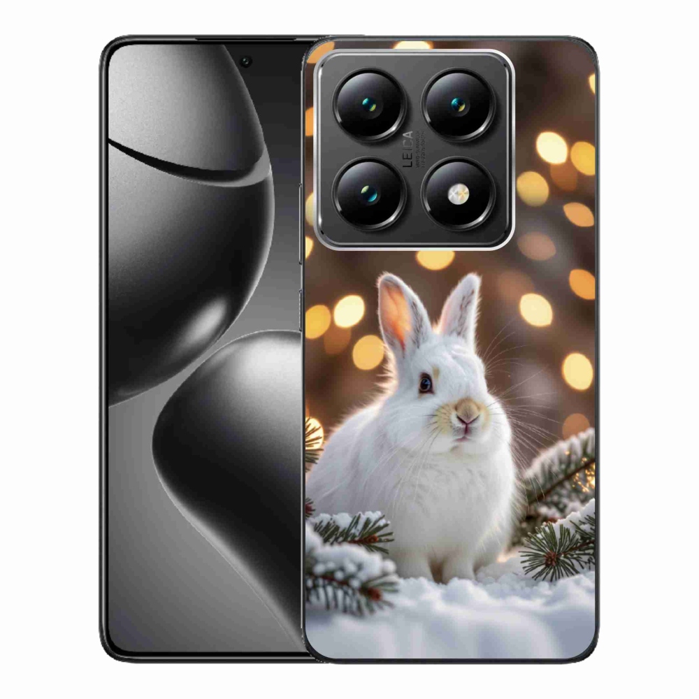 Gelový kryt mmCase na Xiaomi 14T Pro - bílý zajíc