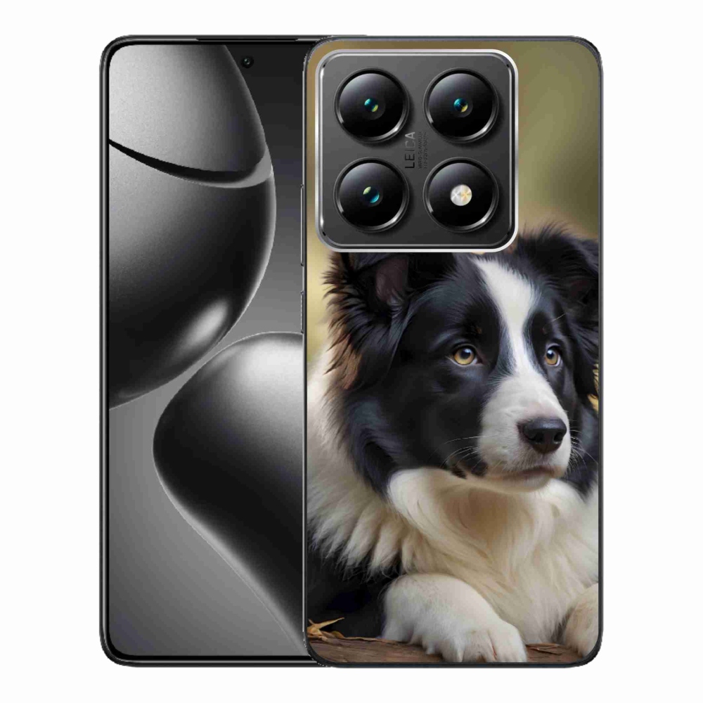 Gelový kryt mmCase na Xiaomi 14T Pro - border kolie 2