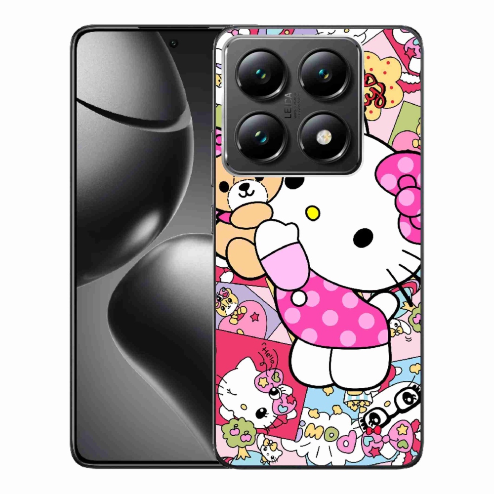 Gelový kryt mmCase na Xiaomi 14T Pro - cute kitty