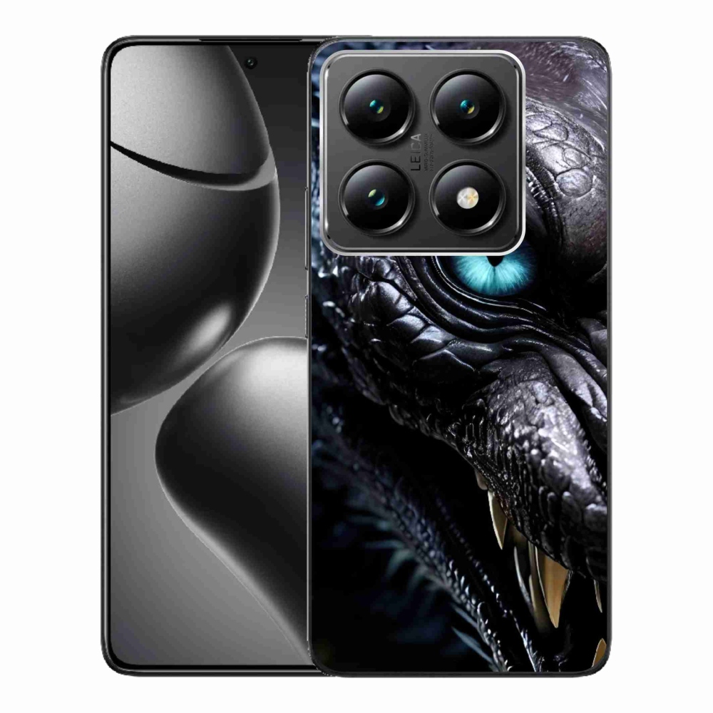 Gelový kryt mmCase na Xiaomi 14T Pro - dračí pohled