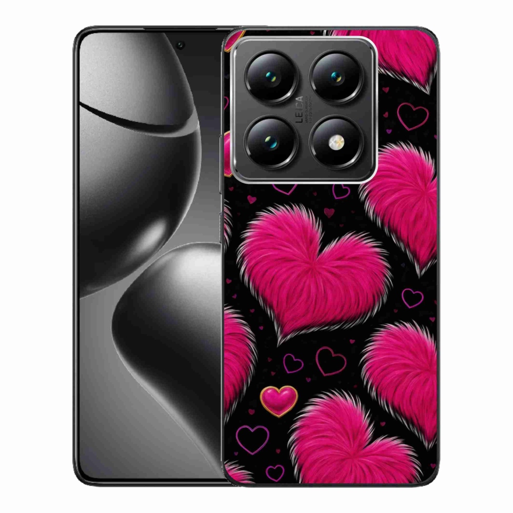 Gelový kryt mmCase na Xiaomi 14T Pro - hebká srdce